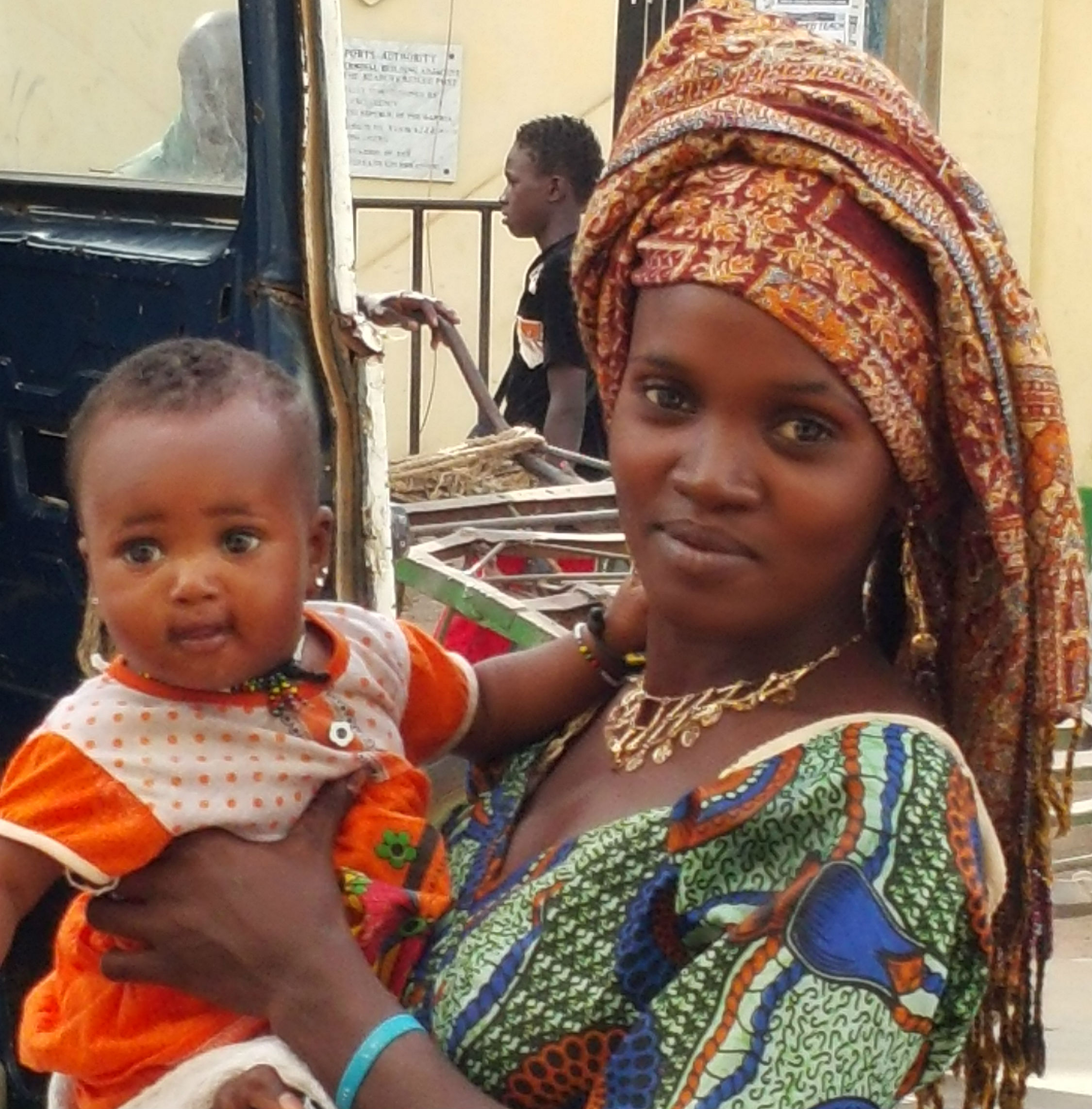 Gambian Mother and Child